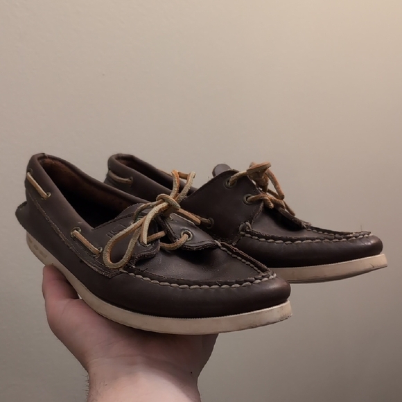 Sperry Top Siders Women Brown Leather - Picture 1 of 10